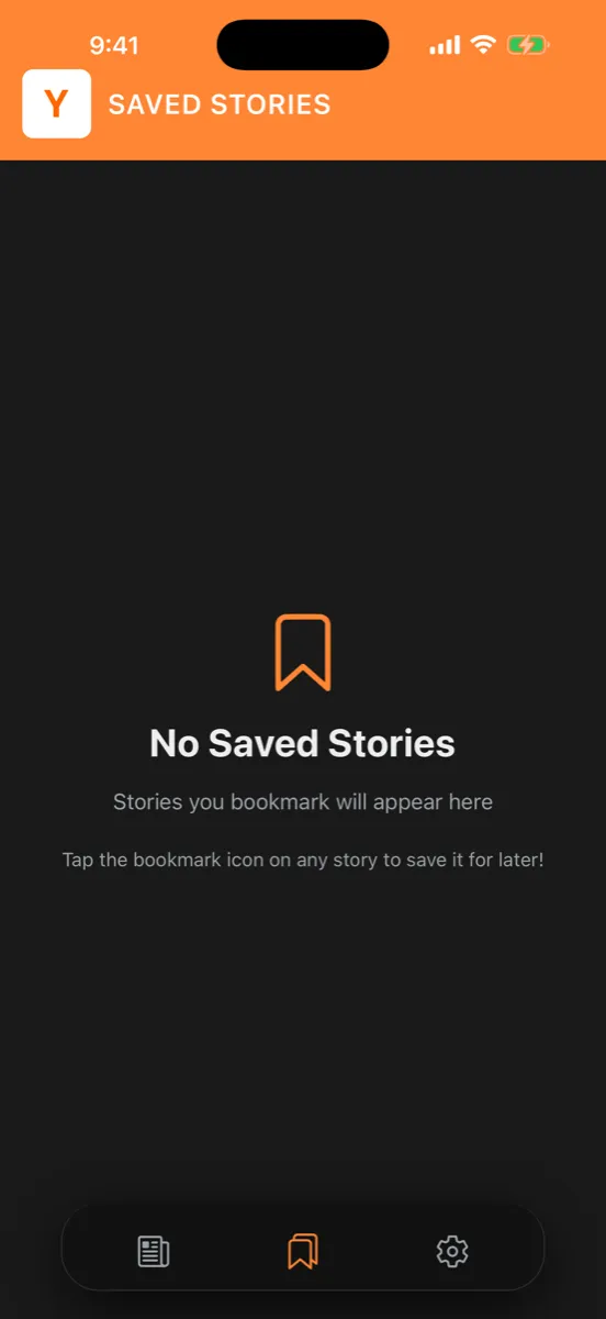 HN Reader — app screenshot