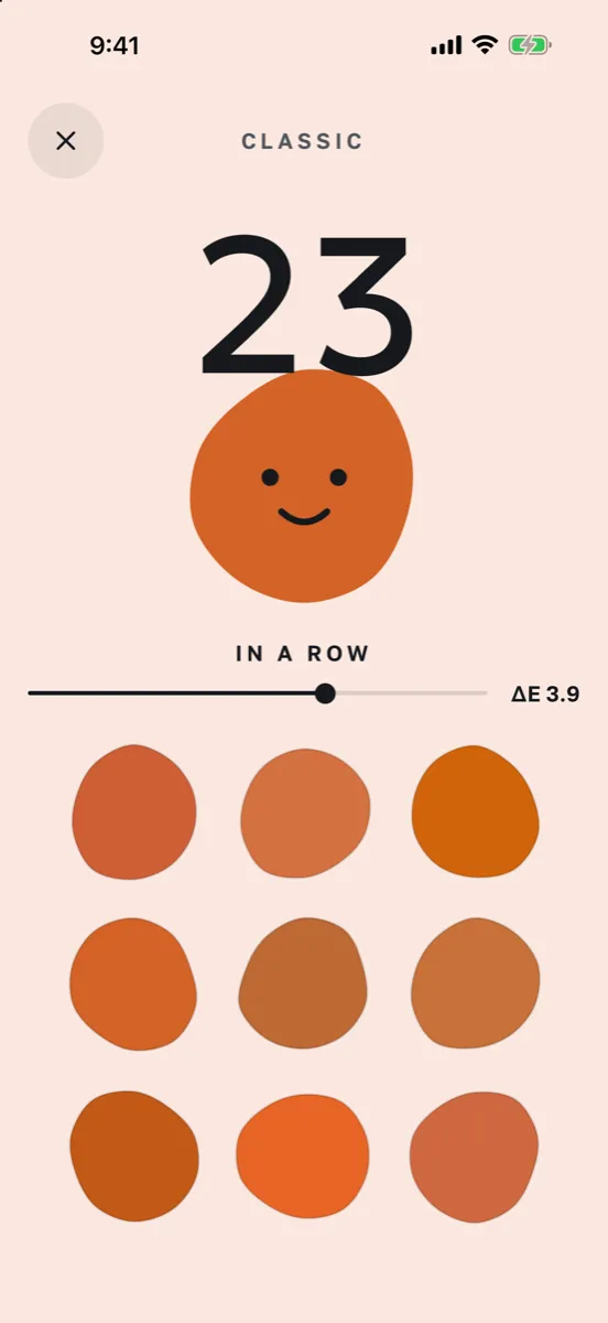 Color Streak: Shade Match Game — app screenshot