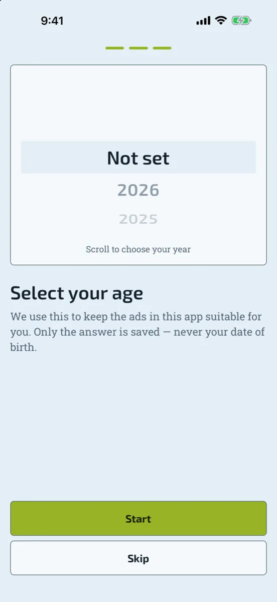 Dirt Dive — app screenshot