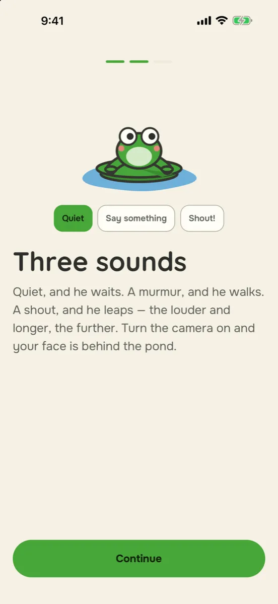 Hollerhop — app screenshot