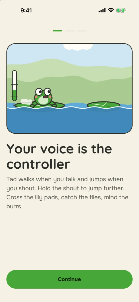 Hollerhop — app screenshot