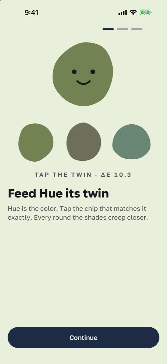 Color Streak: Shade Match Game — app screenshot