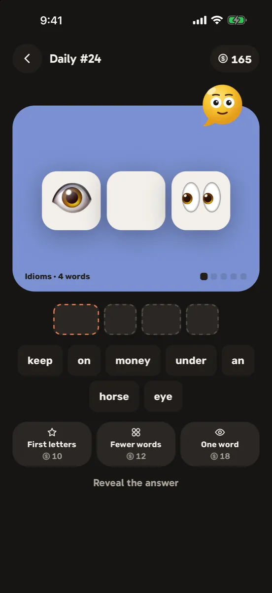 Saymoji: Guess the Emoji Quiz — app screenshot