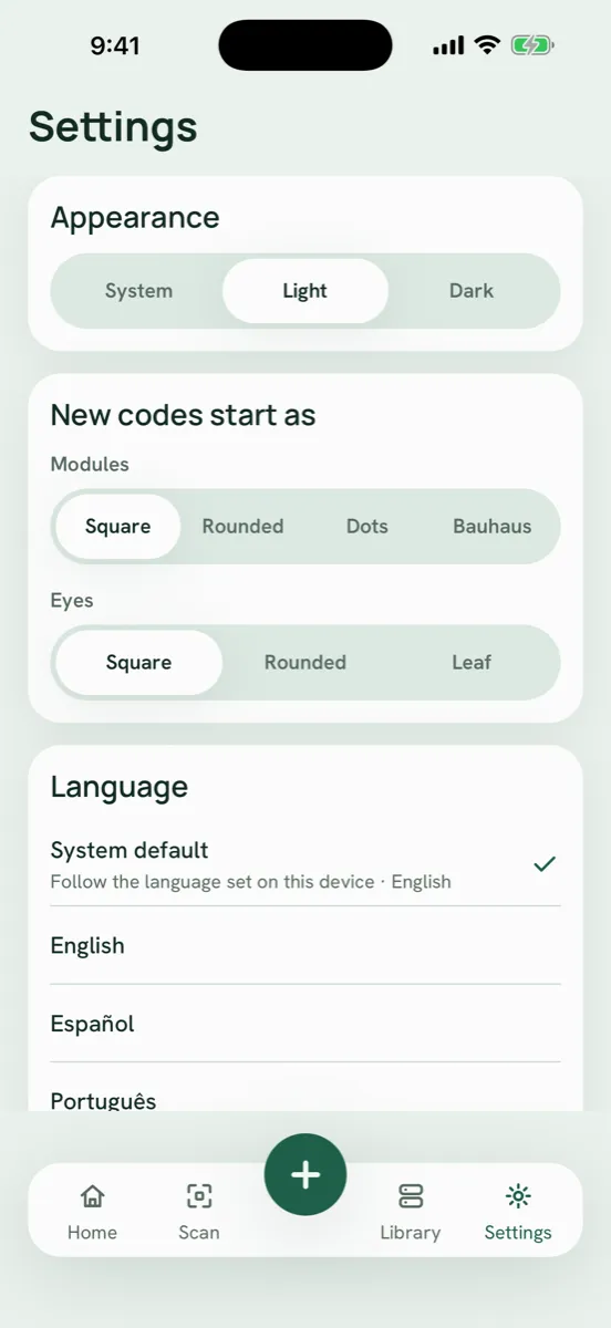 Quadrille — app screenshot