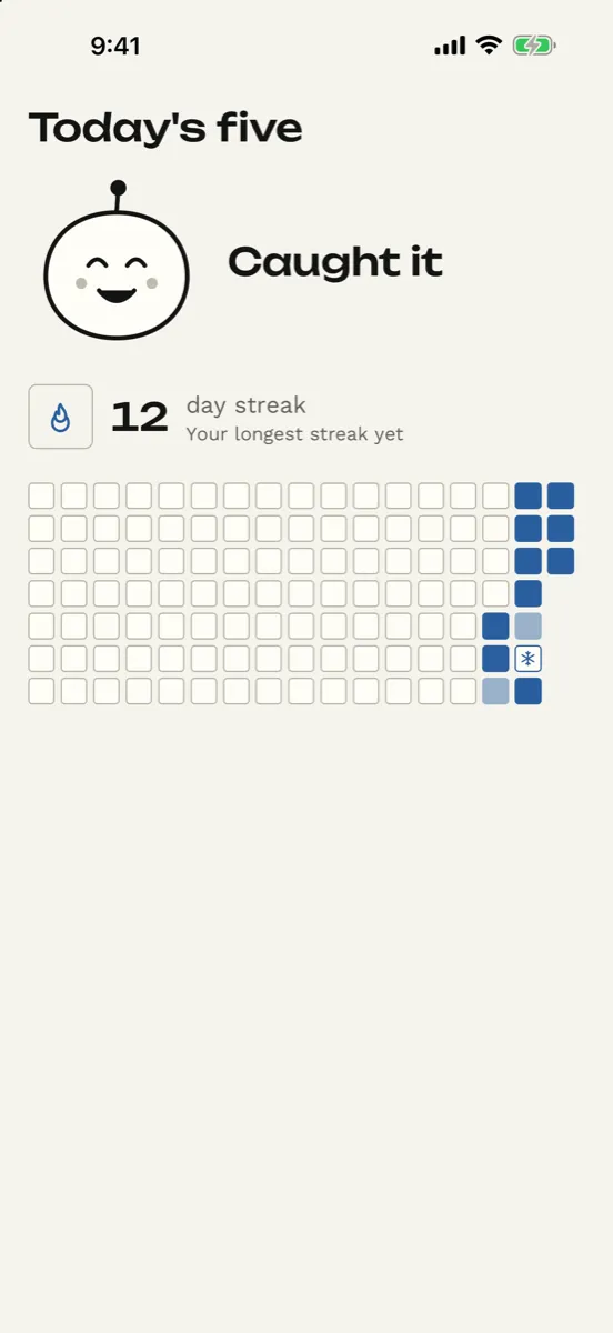Five Facts: Daily Trivia Quiz — app screenshot