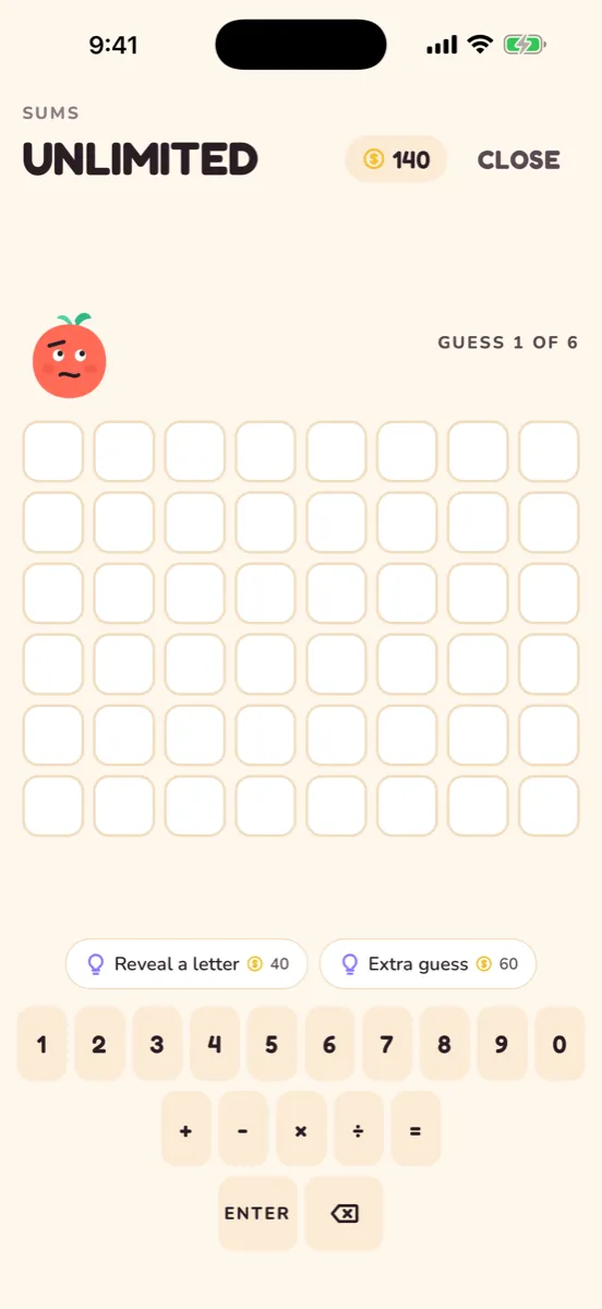 Glotto — capture de l'app