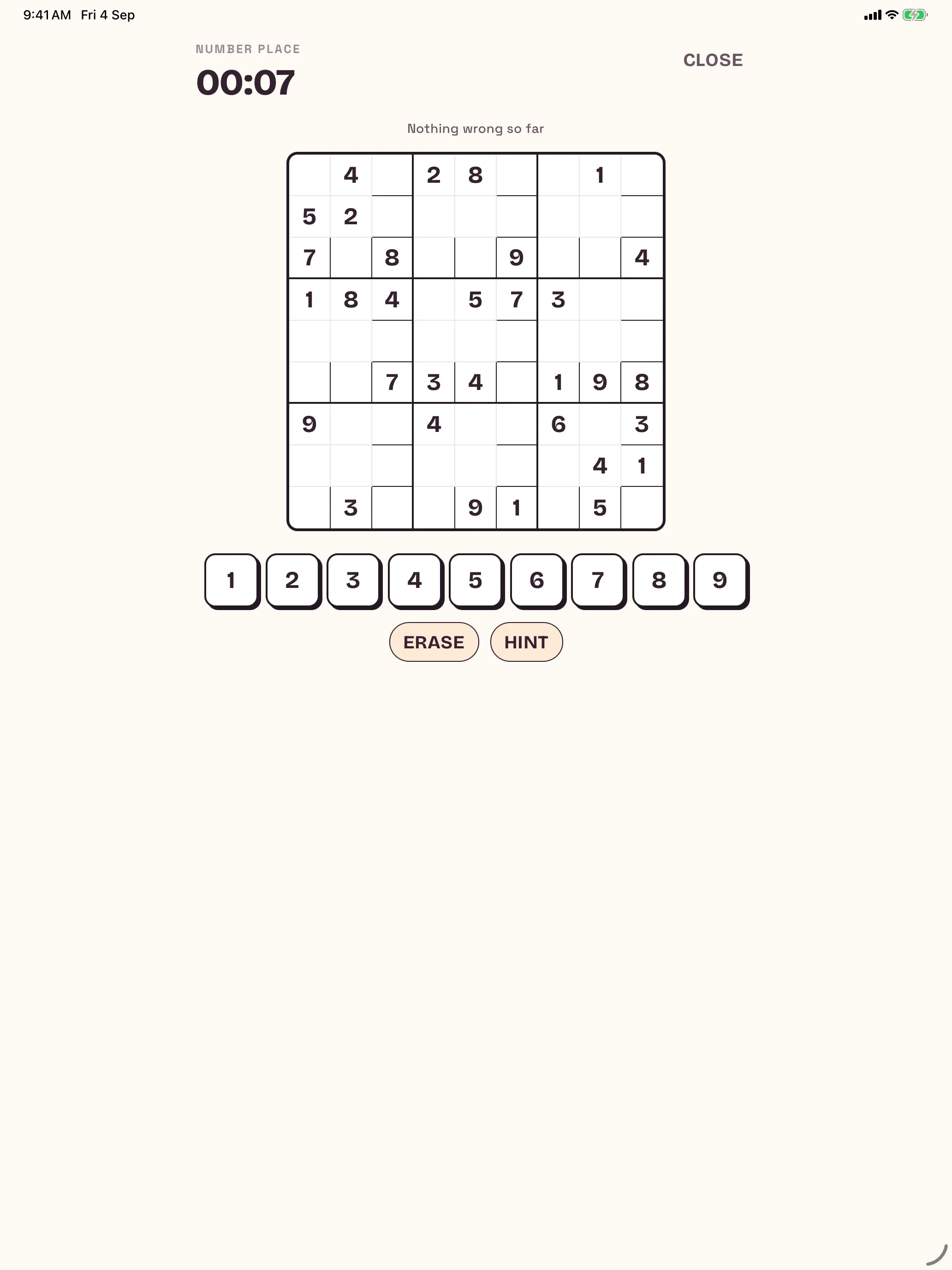 Puzzlemint — app screenshot