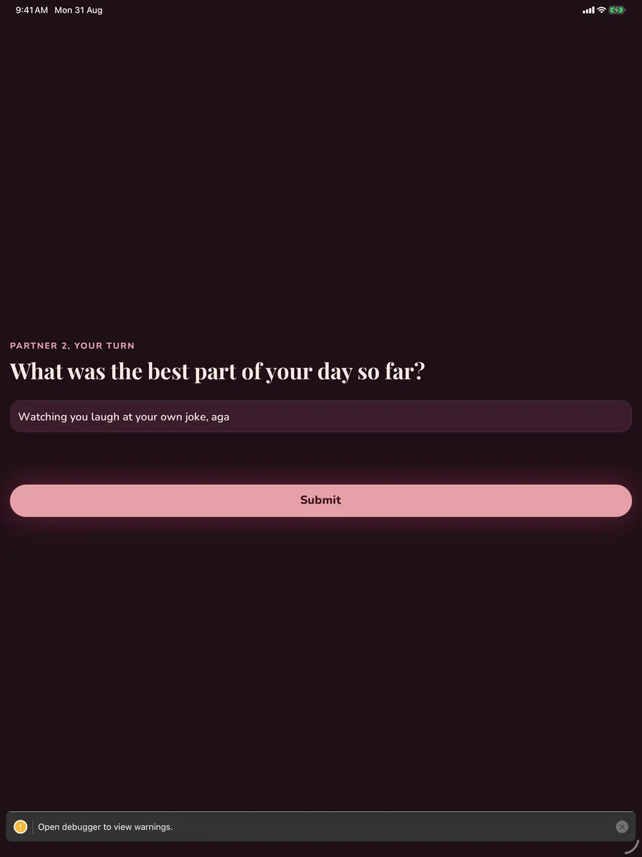 Two of Us — app screenshot