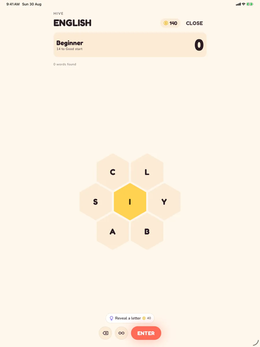 Glotto — capture de l'app