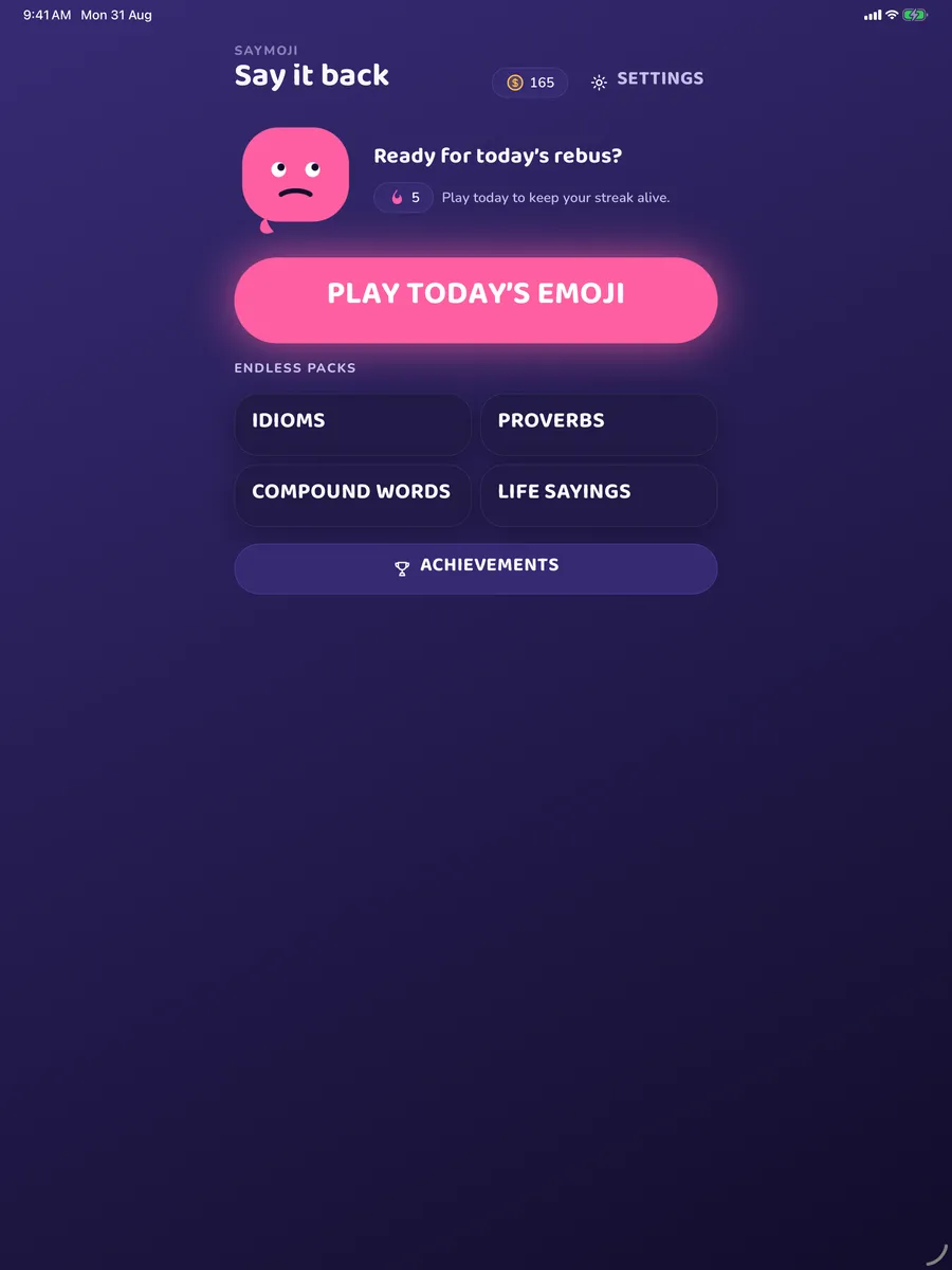 Saymoji — app screenshot