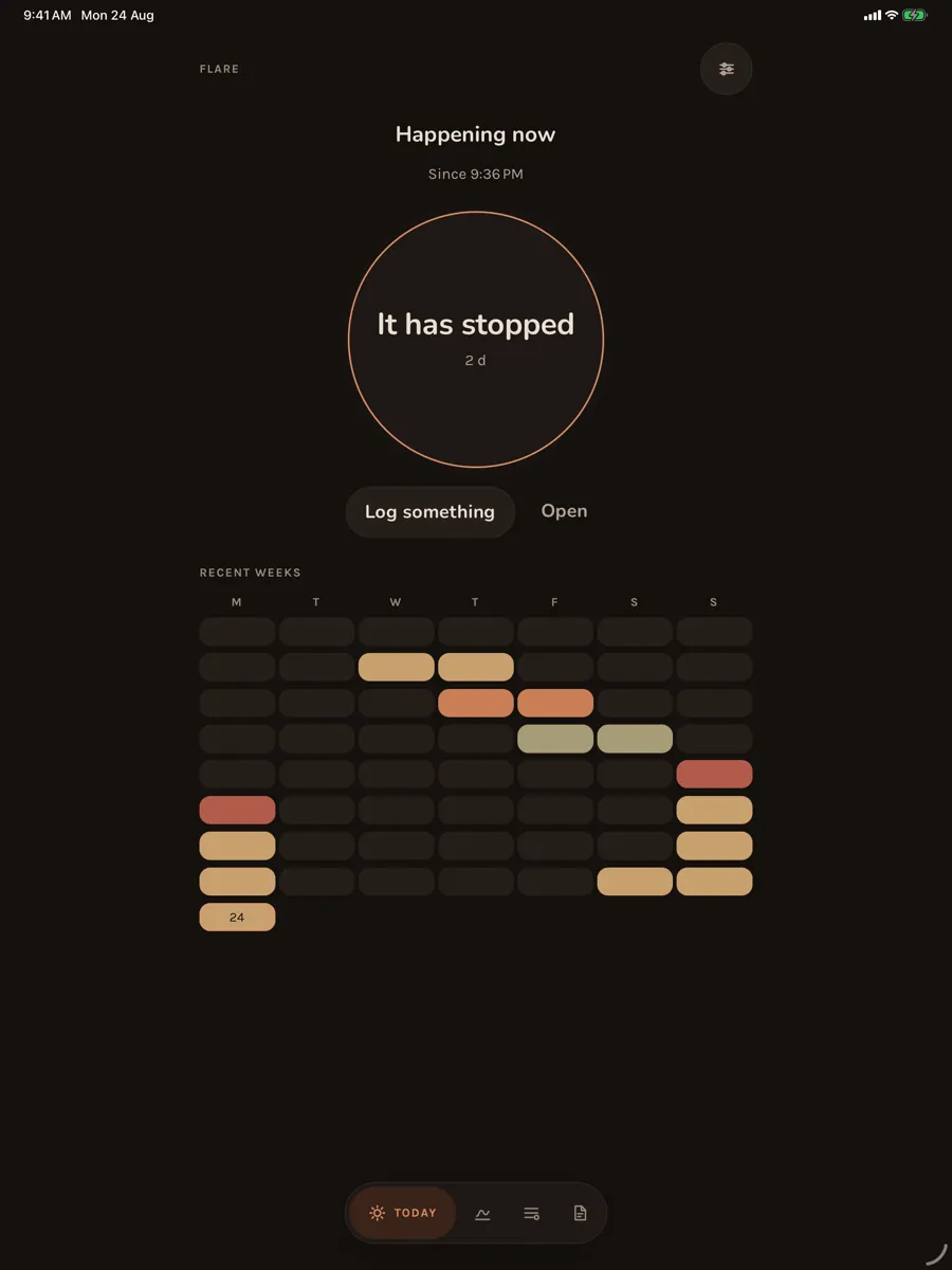 Flare — app screenshot