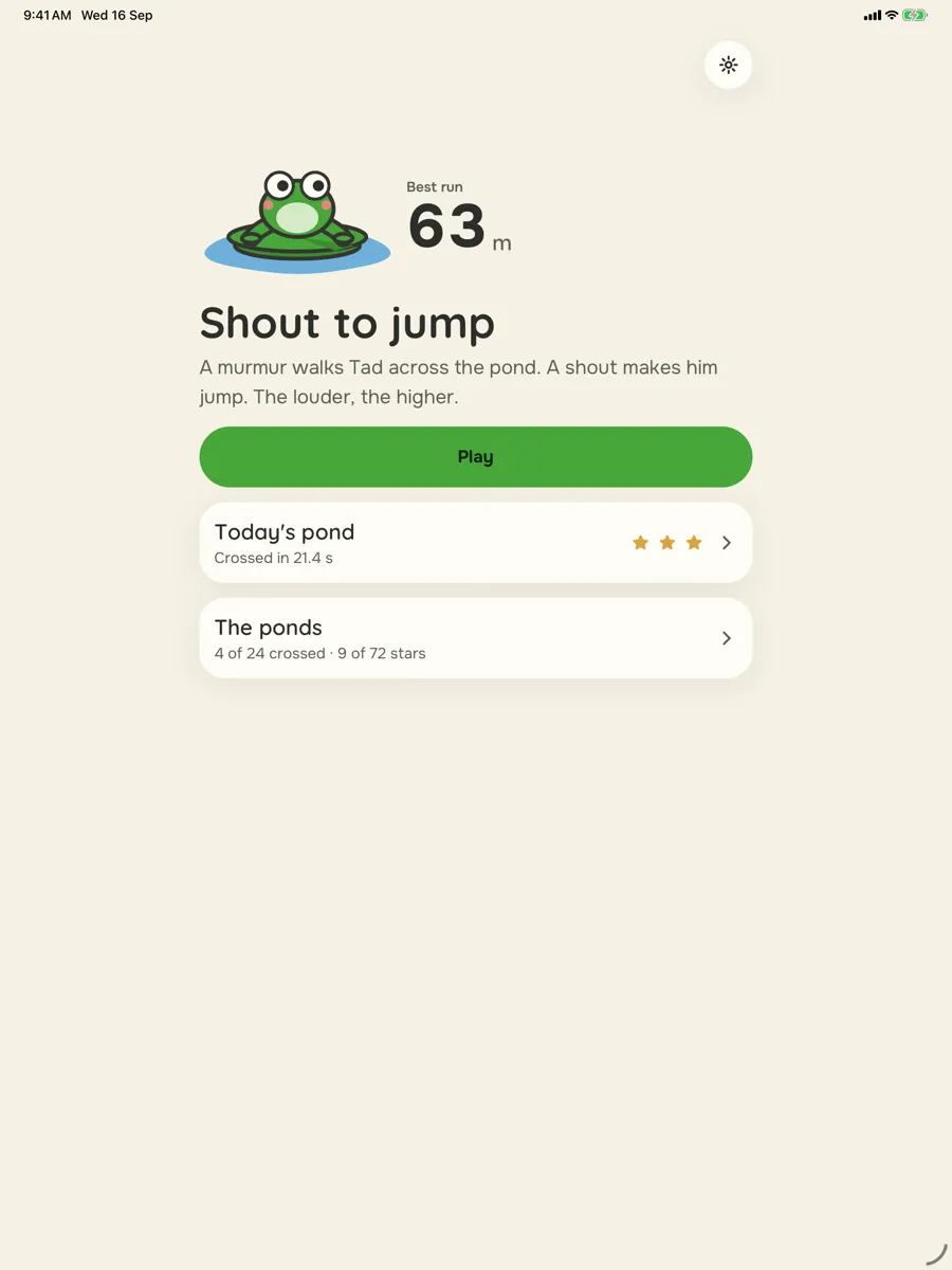 Hollerhop — app screenshot