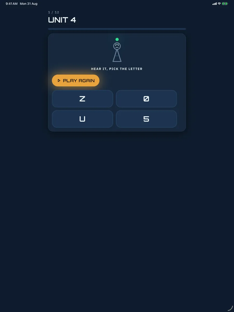 Morsely — app screenshot