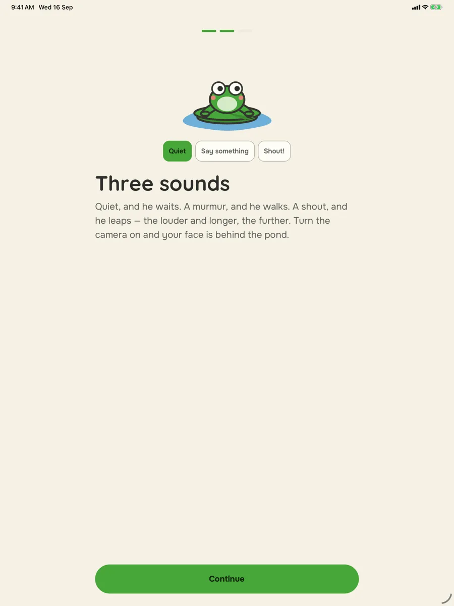 Hollerhop — app screenshot