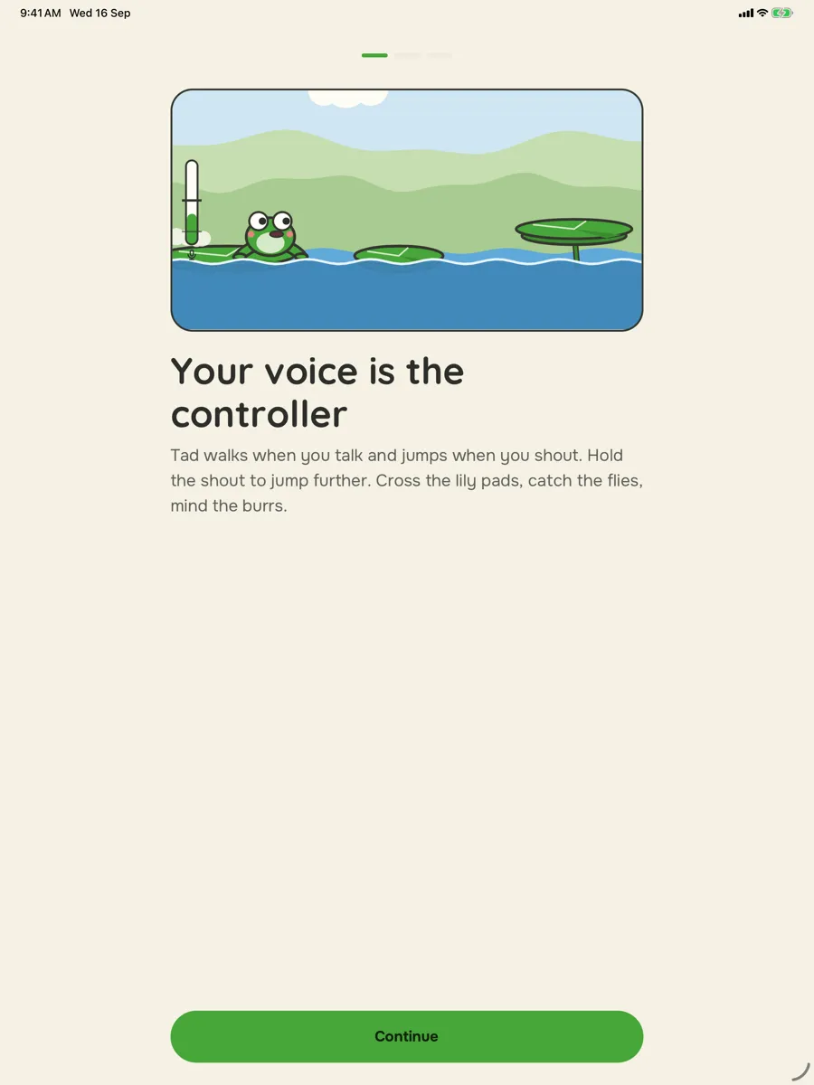 Hollerhop — app screenshot