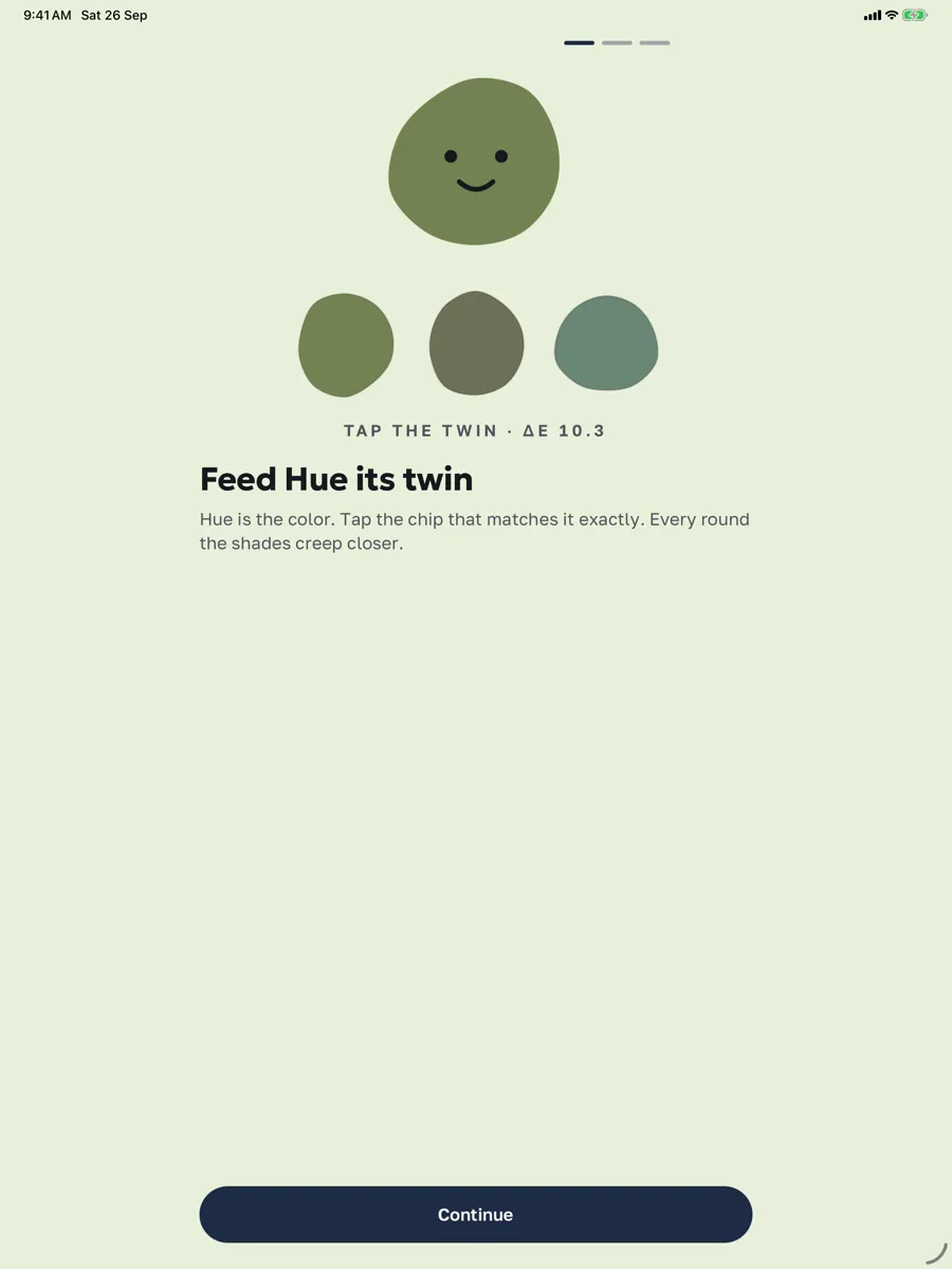 Color Streak: Shade Match Game — app screenshot