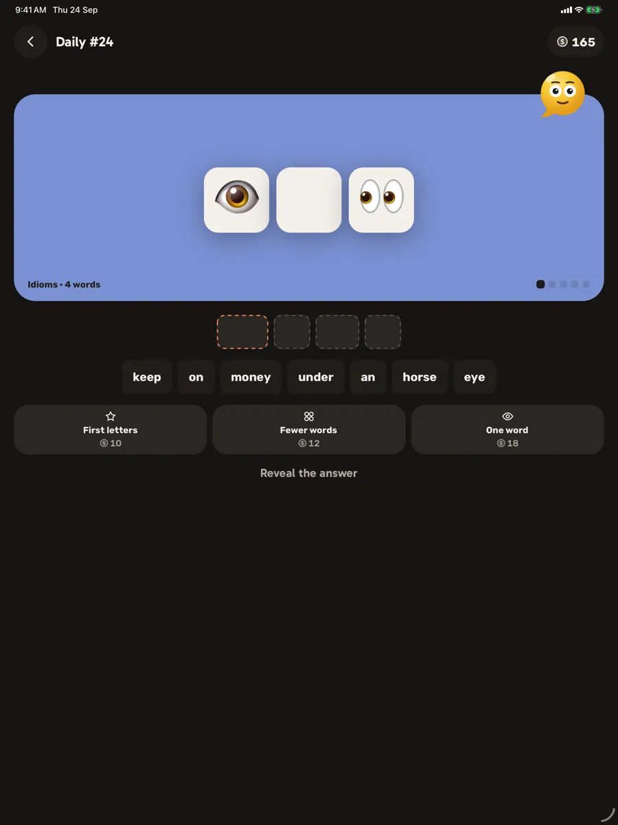 Saymoji: Guess the Emoji Quiz — app screenshot