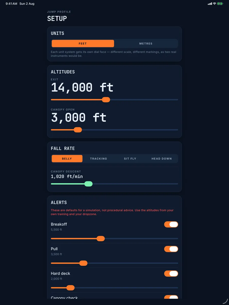 Canopy — captura de la app