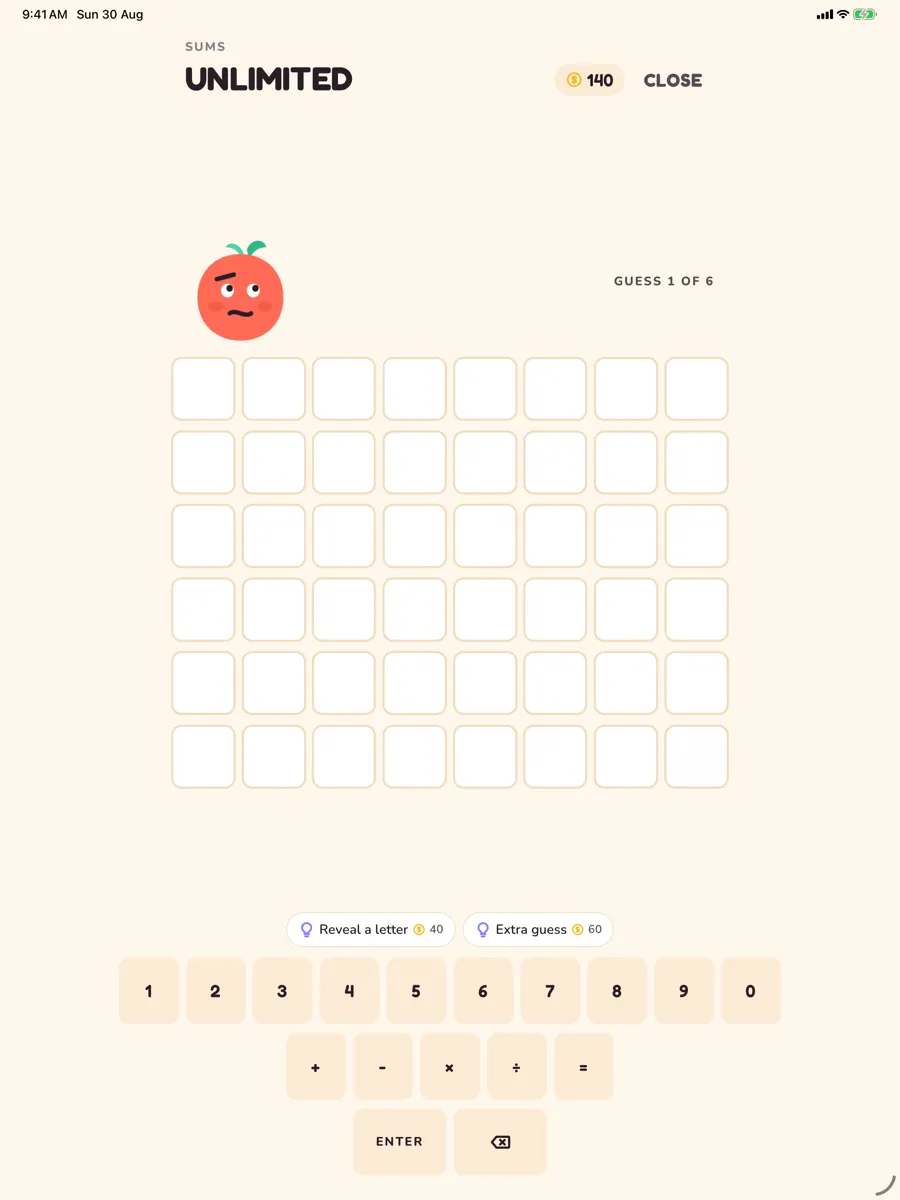 Glotto — capture de l'app