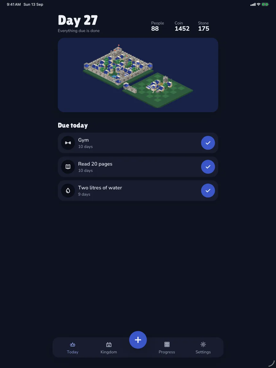 Fief — app screenshot