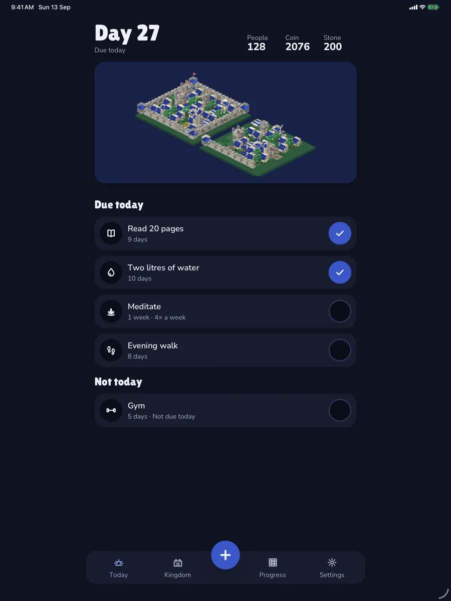 Fief — app screenshot