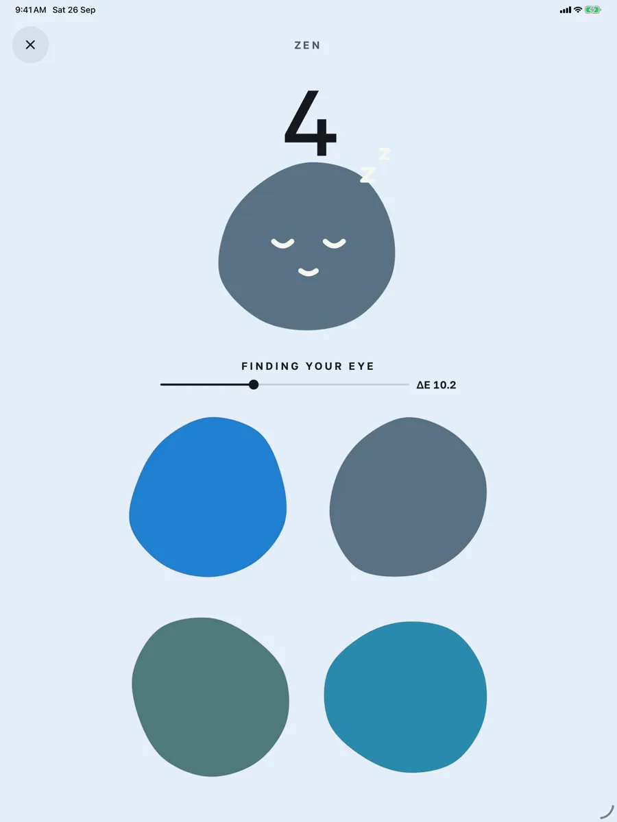 Color Streak: Shade Match Game — app screenshot